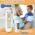Orzbow Baby Remote Control Toy with Music and Realistic Light for 6 Months+, BPA Free, White, Infant Play