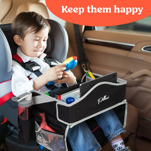 Set PILLANI Kids Travel Tray & Diaper Bag - Perfect for On-the-Go Families