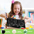 Gersoniel Scratch Paper Art Set, Kids Craft Kits with Scratch Off Paper and Wooden Stylus