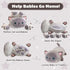 5 1, 4 Tummy, SQEQE Siamese Cat Stuffed Animals in Cute Siamese Cat Plush with Babies in Christmas Birthday Gifts