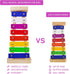 Xylophone for Kids - Glockenspiel with 2 Child Safe Mallets, Colorful Metal Bars for Toddlers