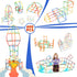 Straw Constructor Toys STEM Building Toys, 600Pcs Interlocking Plastic Engineering Toys for Kids Ages 3-8