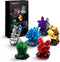 Gemstone Building Blocks Kit for Women, 564 PCS Crystal Mineral Display Collection