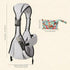 ZeeChan 2 Set, 6-24 7-30lbs Pcs Baby Carrier Baby Sling Carrier, Toddler Carrier, Equipped with a Diaper Bag, Two Ways