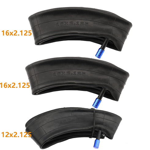 16'' x2.15 x2 Back and 12.5'' x2.15 x1 Front Premium Explosion Proof Tire Tube Set for BOB Revolution Strollers