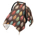 Mazeann Colorful Easte Eggs Floral Car Seat Cover Baby Breathable Soft Infant Carseat