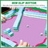 33'' 33'' Dunzy x Mahjong Mat with Carrying Bag Non Slip Noise Reduction Gaming Mat Rubber Mahjong Table Cover