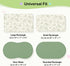 2 Pack FIOBEE Baby Bassinet Sheets for Girls Boys Waterproof Bassinet Mattress Elastic Fitted Crib Sheets Universal Fit