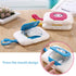 Wet Wipes Storage Box, Baby Portable Wipes Dispenser Travel Refillable Container Tissue Storage Box for Car Bathroom