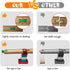 Set, 64 Pack 3+ Wooden Train Track Accessories pcs Train Track Connector, Compatible with All Major Brands Tracks