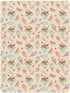 Jynexis 52x28 Ice Cream Cherry Beige Print Baby Crib Sheets, Cotton Fitted Crib Sheet, Soft Breathable, Fits Standard