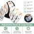 Dalzium Planes Car Seat Cover Baby, Carseat Canopy Cover for Girl Boy, Breathable Baby Carrier Cover Stroller Sun Shade