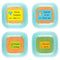 Baby Food Labels, Removable Write-On Daycare Date Labels for OXO Tot Baby