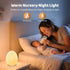 7 Dimming 1 100H, MediAcous Night Lights for Kids Room, Baby Night Light with Colors Changing & Function, Rechargeable