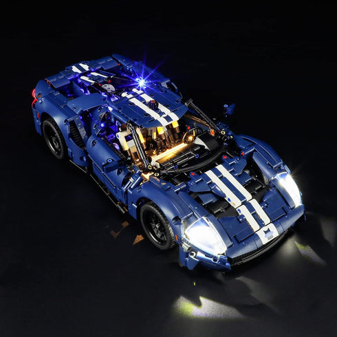 BRIKSMAX LED Lighting Kit for LEGO-42154 2022 Ford GT, Compatible with Lego Technic Model