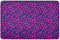 siphylline Leopard Pattern Blue Pink Extra Large Resuable Bed Underpads Water Resistant Baby