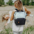 Backpack,Large Pack Black(US7340-GB) Hap Tim Diaper Bag Capacity Travel Back Maternity Baby Nappy Changing Bags, Double