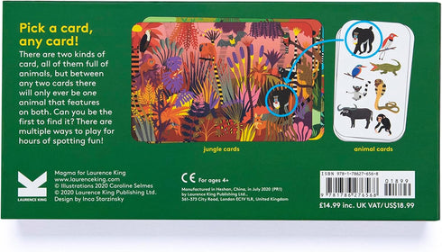 Laurence King Who's Hiding in The Jungle? A Spot and Match Game