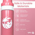 6 oz 24 8 Waiu Insulated Stainless Steel Baby Bottle Keeps Drinks Cold Hours, Hot Hours BPA-Free, Vacuum Insulated