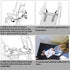 KUSIKIKA Toddler Airplane Bed, Airplane seat Extender for Kids,Kids Airplane Seat Extender Travel Bed,Airplane Must