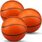 Mini Foam Basketball Replacement Ball for Indoor Basketball Hoop, Orange Soft Basketball Toy for Kids & Toddlers