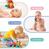 MOONTOY Baby Cars Toys for Babies 6-12 Months - Infant Toys Train, Soft Cars Ball Rattle, Musical Toddler Push Truck