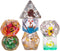 Cusdie 7-Die DND Dice | Polyhedral Dice Set Filled with Animal for Dungeons and Dragons
