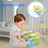 Fisca 3 in 1 Musical Instruments Toys - Electronic Piano Keyboard Xylophone Drum Set for Baby & Toddler