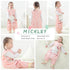 MICHLEY Unisex Baby Wearable Blanket, Toddler Sleeveless Sleeping Bag with Feet, Cat, 1-3T, Autumn Winter