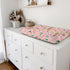 Llama Cactus Changing Pad Covers, Cute Alpaca Floral Diaper Changing Table Sheets for Girl Boy, 32''x16''