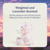 warmies Junior Microwavable & Weighted Stuffed Animals, Unicorn - Heated Stuffed Animal Plushie for Warmth & Comfort