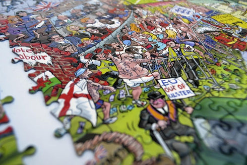 Daily Telegraph British Newspaper Take On World Events 2021 - 1000 Piece Jigsaw Puzzle