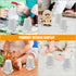 12 jarbins Pcs Wind Up Toy Base Mechanism Wind Up Robot Toy Clockwork Legged Robot Movement Mechanism DIY Crafts Toy