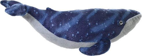 20 Inches Wild Republic Blue Whale Plush, Stuffed Animal, Plush Toy, Gifts for Kids, Cuddlekins