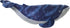 20 Inches Wild Republic Blue Whale Plush, Stuffed Animal, Plush Toy, Gifts for Kids, Cuddlekins
