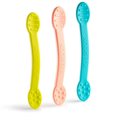 3 Pack, Special Supplies Duo Spoon Oral Motor Therapy Tools, Textured Stimulation and Sensory Input Treatment
