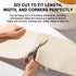 GQMYCDM 3D Soft Extra-Wide Edge Protector, DIY Peel and Stick on Headboard Panels - Anti Collision Wall Padding