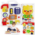 MFEESYOB Montessori Toys for 1 Year Old Boy Girl, Musical Montessori Busy Board