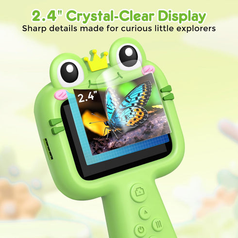 Qvireno 4 5 6 7 8 9 10 Toy Borescope Camera with Ligh for Kids - Ourdoor Educational STEM Toy Gift for Years Old Boys