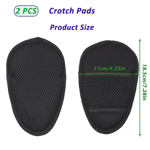 LiXiongBao 2 Pcs Seat Straps Crotch Cushion,Stroller Crotch Pads Universal Cushion Crotch Pads for Pushchair High