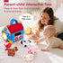6-12 6 1 hahaland Baby Toys Months - Surprise Barn with Stuffed Farm Animals with Real Sounds - Montessori Toys