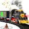 Train Set Train Toys for Boys with Smokes, Lights and Sound (ON/Off),