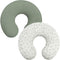 Tcwhniev 2Pcs Nursing Pillow Cover, Soft Cotton Newborn Breastfeeding Pillow Cover Stretchy Nursing