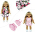 20 18 inch 18 inch 10 Sets ReeRaa pcs Clothing for Dolls Doll Clothes and Accessories for American Girl Doll Clothes