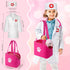 36 Playset 3-5 Doctor Kit for Girls, Pcs Veterinarian for Kids, Doctor Kit for Toddlers with Dog Toy & Real