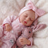 12 Inch Set 3+ BABESIDE Lifelike Reborn Baby Dolls Vinyl Full Body, Soft Realistic Baby Doll Sweet Sleeping Preemie
