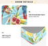 Bseiialft 52 28 Parrots Flowers Tropical Leaves Crib Sheets for Boys Girls Soft and Breathable Cotton Baby Sheets
