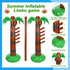 Jenaai Inflatable Palm Tree Limbo Game for Luau Party - Hawaiian Fun Limbo Game for Summer Decor and Parties
