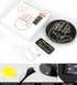 Car LED Smile Face Light with Remote Control - Fun Rear Window Warning Lamp