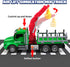 DWIRCTOYS 3 4 5 6 6 Kids Toys for Year Old Boys,Farm Logging Truck Toy with Loading Crane and Trunks